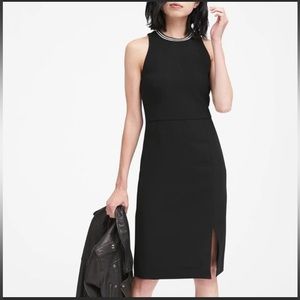 Banana Republic Black Midi Dress